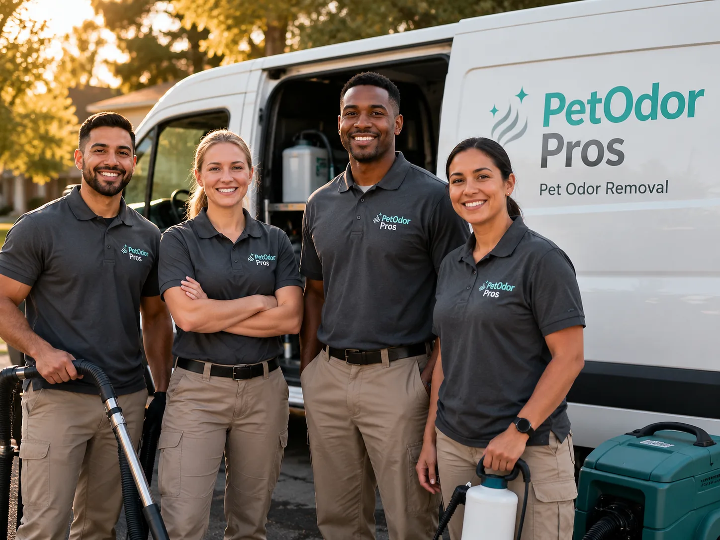 Pet Odor Removal team serving Sacramento, PA